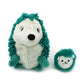 The Hedgehog Mom & Baby - Piktou 21cm (Asst. Colours Available)