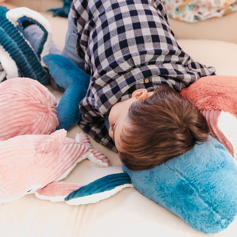 The Whale Mom & Baby - La Baleine 75cm (Asst. Colours Available)