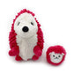 The Hedgehog Mom & Baby - Piktou 21cm (Asst. Colours Available)