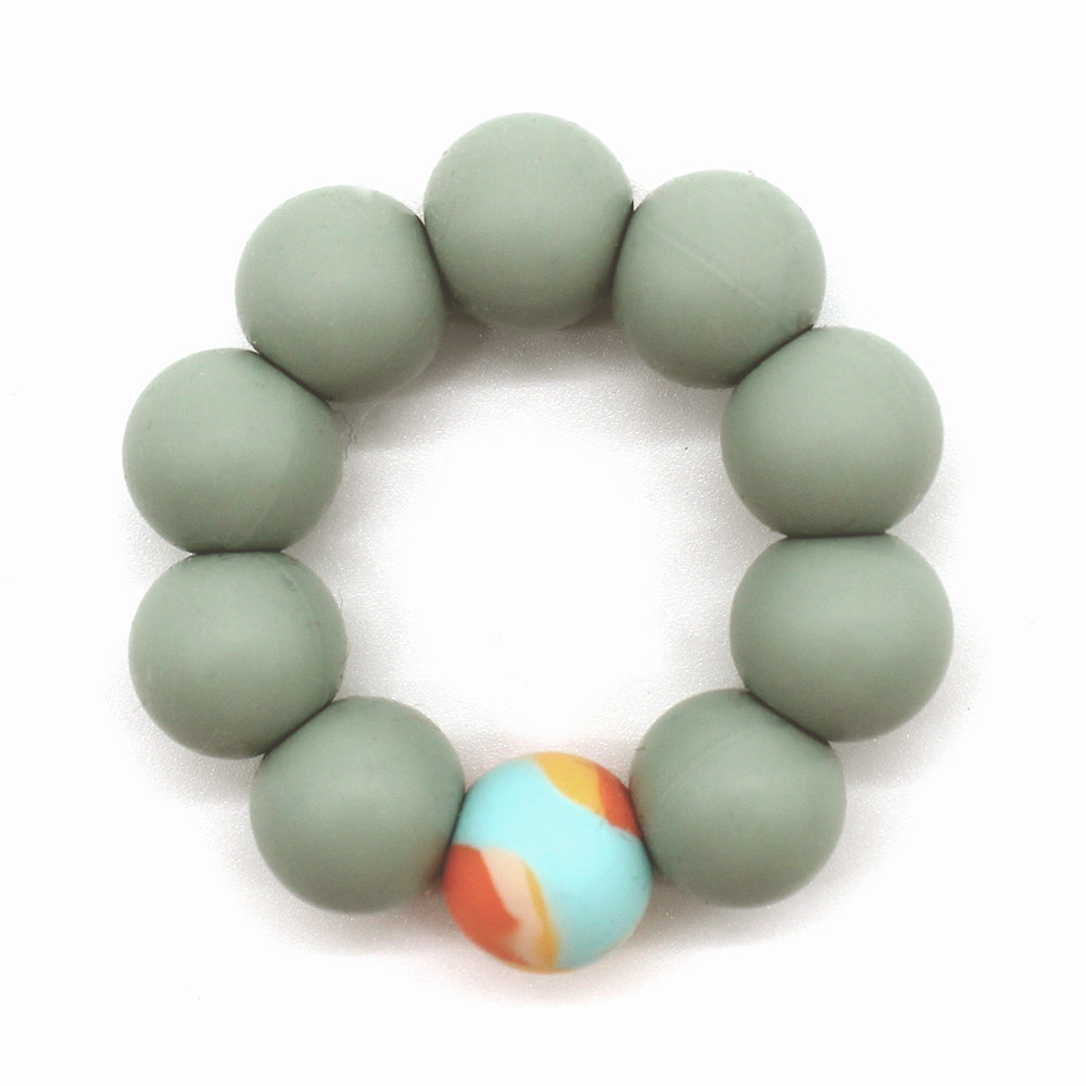 Baby Gift Box - Baby Blankie + Silicon Teething Ring/Mini Comforter Chillos the Sloth