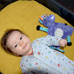 Kiprokos the Zebra Baby Comforter & Silicone Teething Ring Gift Set