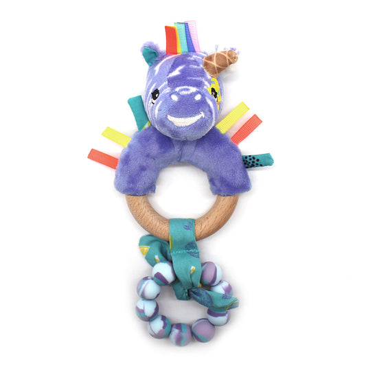 Silicone Teething Ring Kiprokos the Zebra