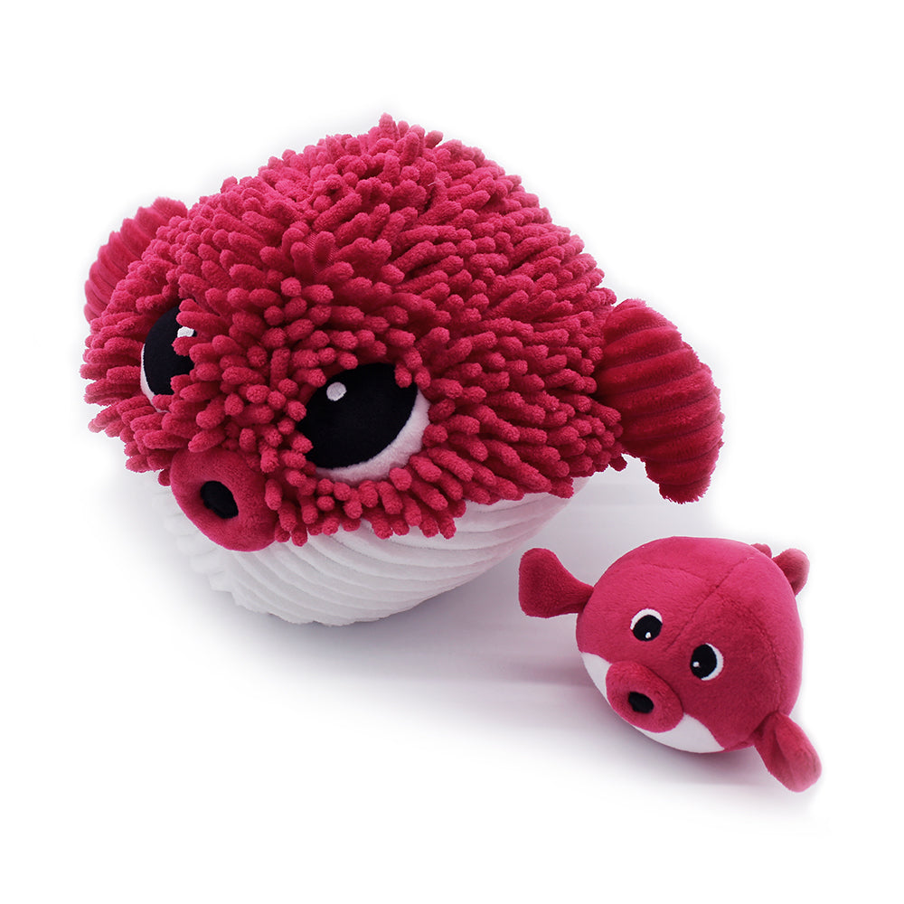 The Blow Fish Mom & Baby - Gobetou 31cm (Asst. Colours Available)
