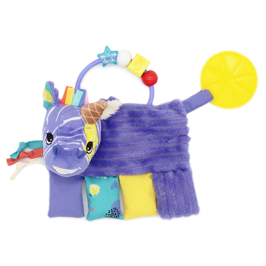 Activity Rattle and Teether Kiprokos the Zebra