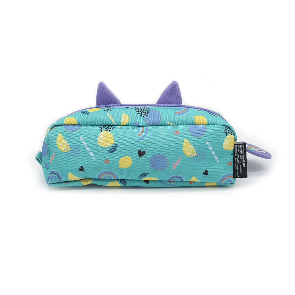 1 Zip Pencil Case Kiprokos the Zebra Face