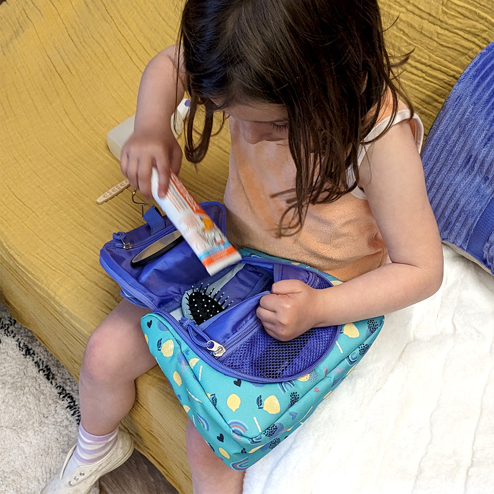 Travel Toiletry Bag Kiprokos the Zebra