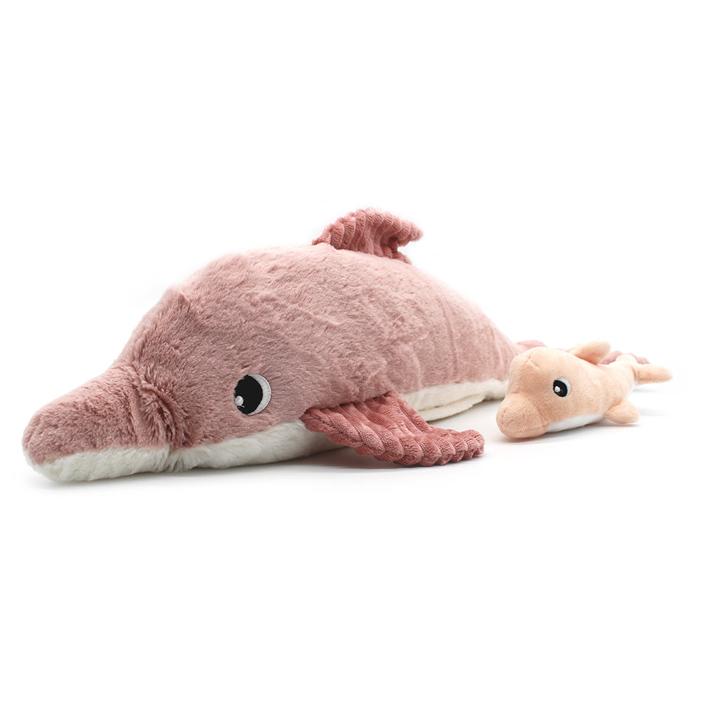 The Dolphin Mom & Baby - ToFou 52cm (Asst. Colours Available)