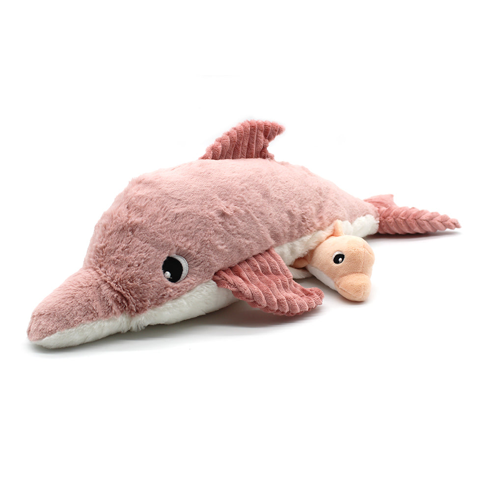 The Dolphin Mom & Baby - ToFou 52cm (Asst. Colours Available)