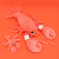 The I Love You Lobster Mom & Baby - Claw 48cm (Asst. Colours Available)