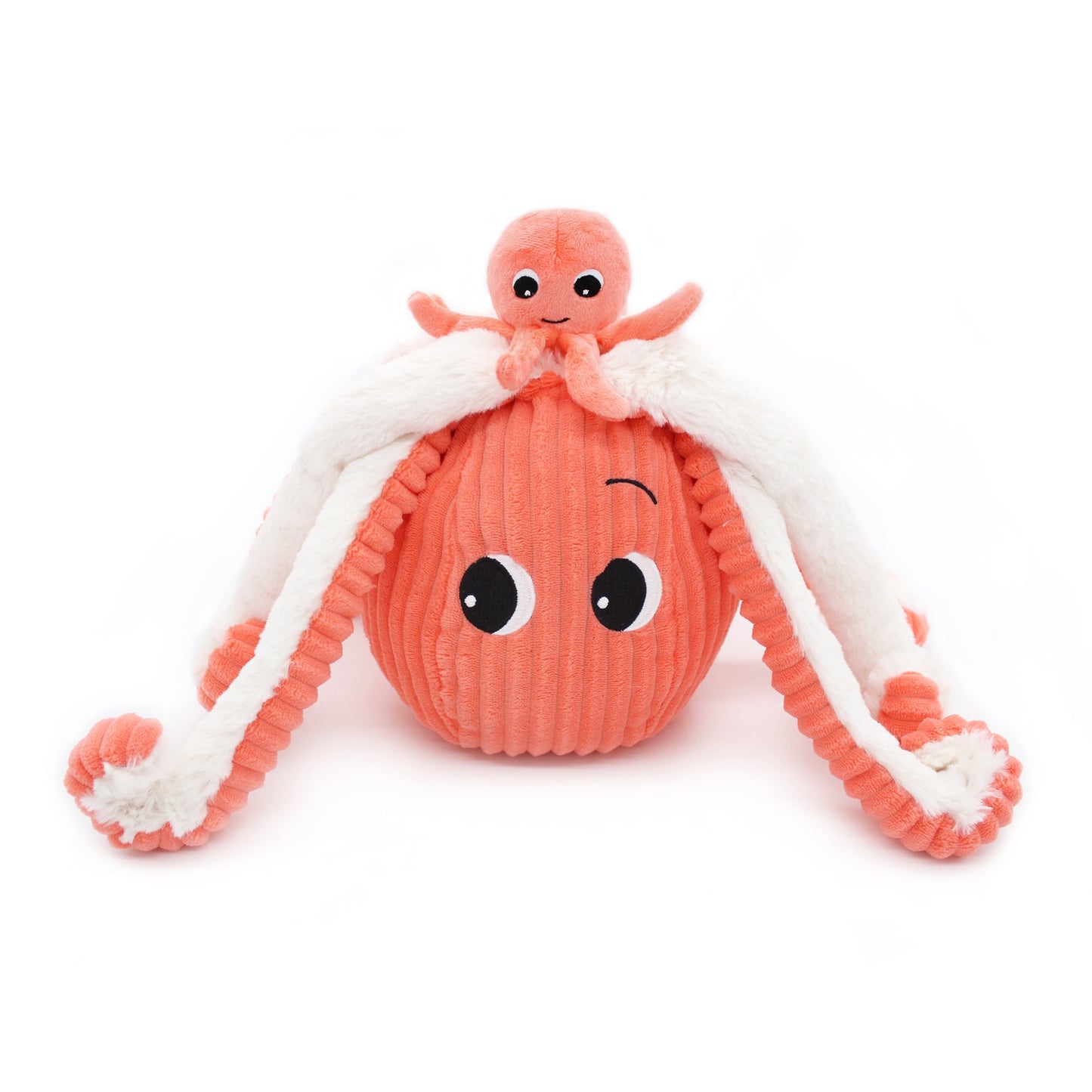 The Octopus Mom & Baby - La Pieuvre 45cm (Asst. Colours Available)