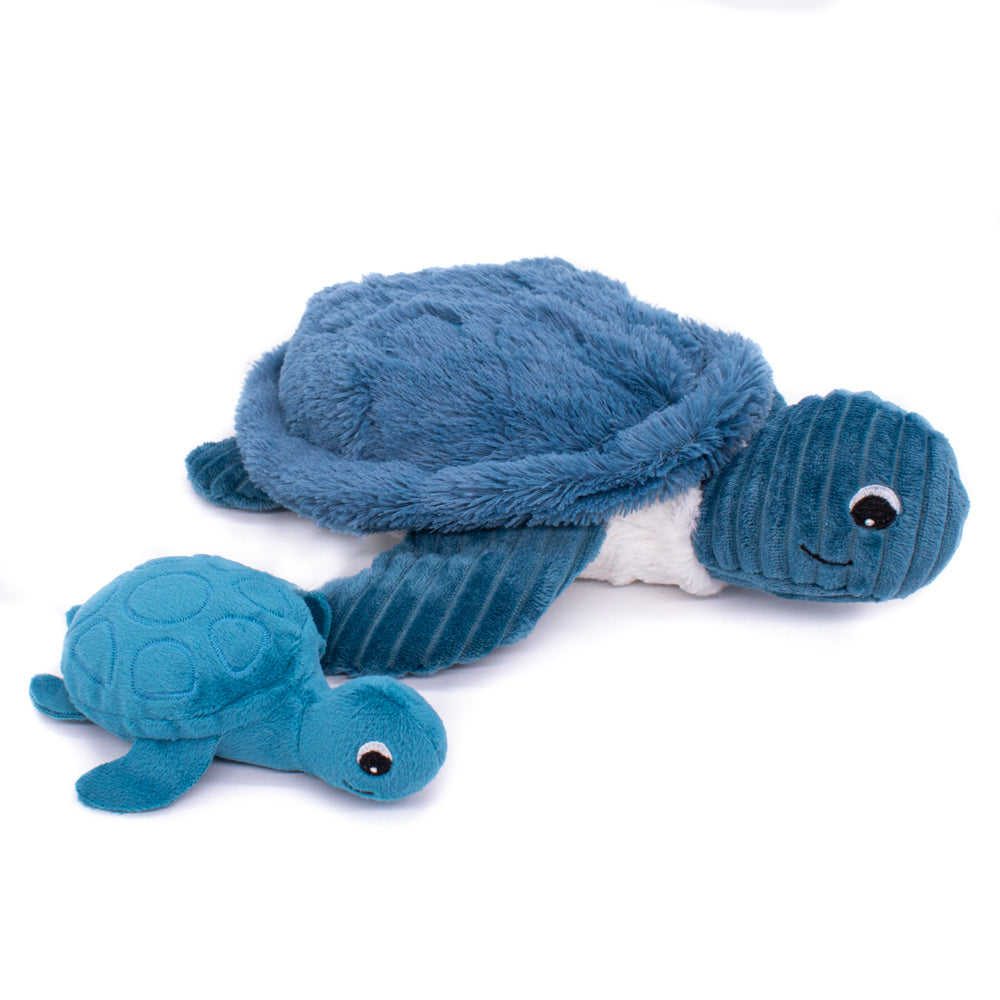 The Turtle Mom & Baby - La Tortue 29cm (Asst. Colours Available)