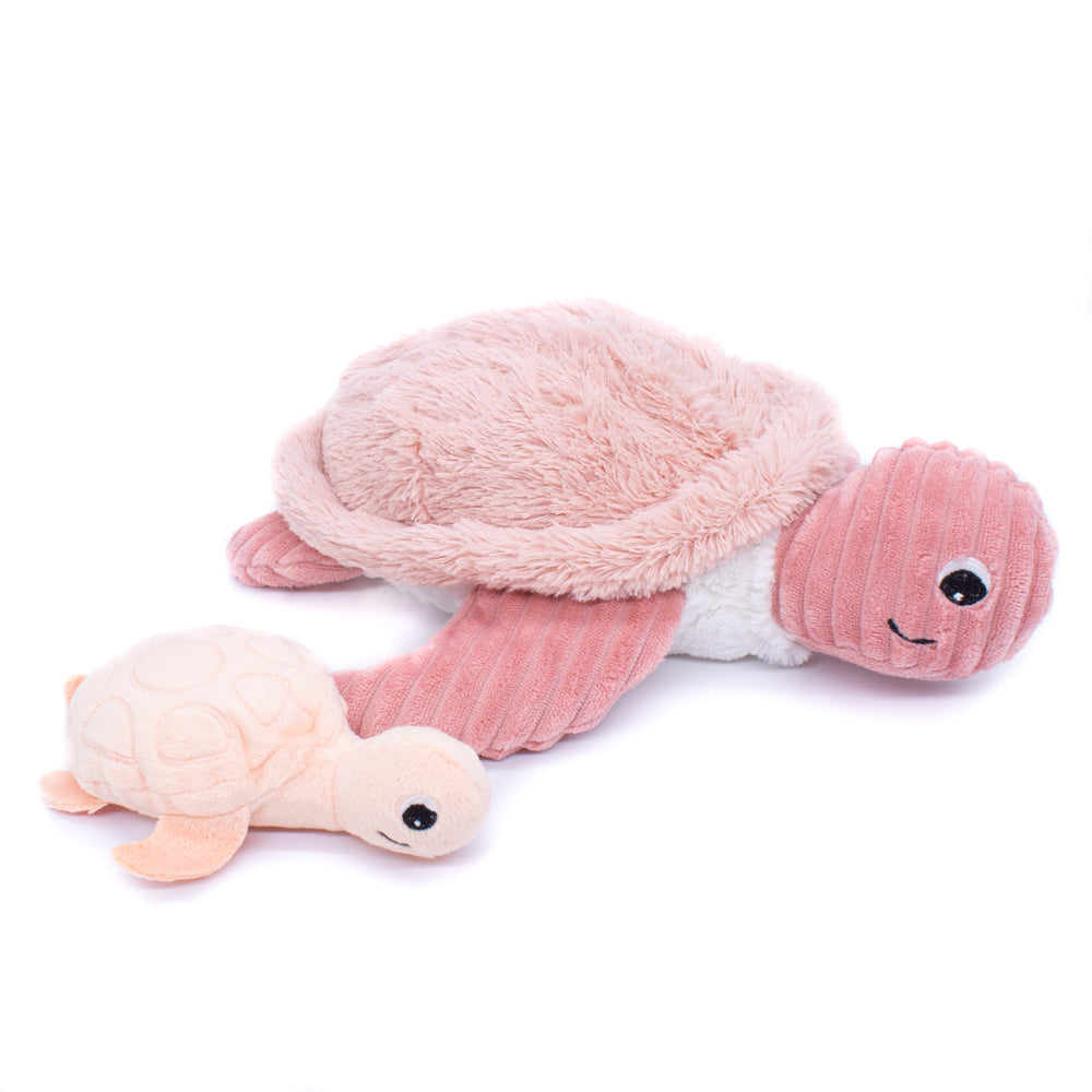 The Turtle Mom & Baby - La Tortue 29cm (Asst. Colours Available)