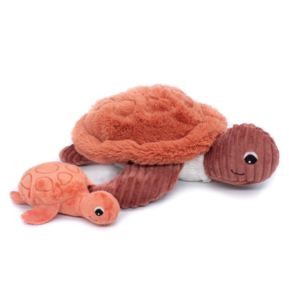 The Turtle Mom & Baby - La Tortue 29cm (Asst. Colours Available)