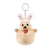 Bubbly Keyring / Bag Charm Bunny Rabbit - 15cm