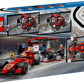 F1 Pit Stop & Pit Crew with Ferrari Car