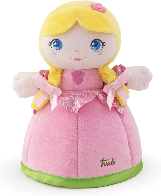 Flowering Doll Pink Rose - 16cm