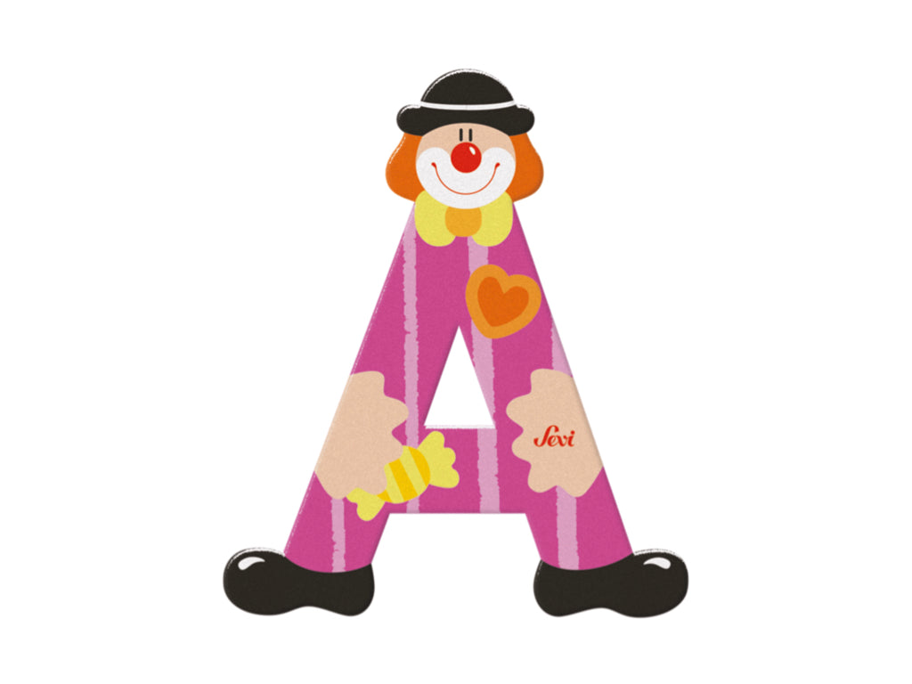 Sevi Letter A Clown Alphabet 10cm