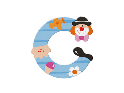 Sevi Letter C Clown Alphabet 10cm