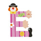 Sevi Letter E Clown Alphabet 10cm