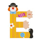 Sevi Letter E Clown Alphabet 10cm