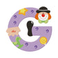 Sevi Letter G Clown Alphabet 10cm