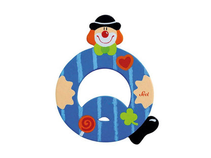 Sevi Letter Q Clown Alphabet 10cm