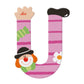 Sevi Letter U Clown Alphabet 10cm