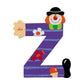Sevi Letter Z Clown Alphabet 10cm