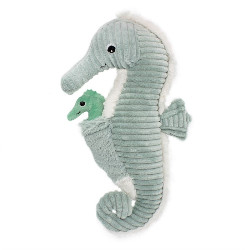 The Seahorse Dad and Baby - L’hippocampe 34cm (Asst. Colours Available)