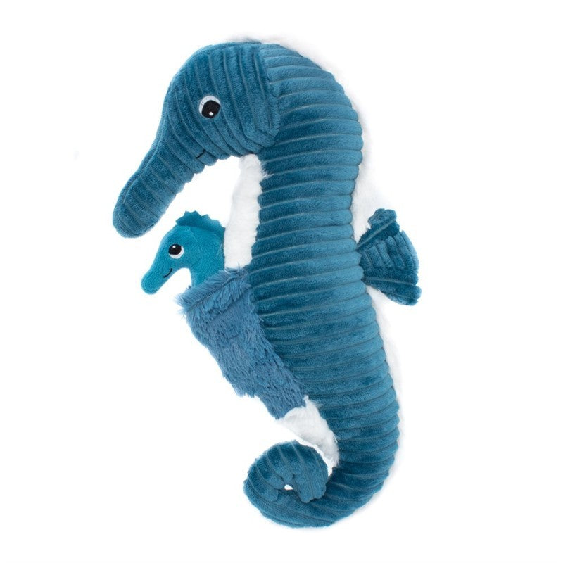 The Seahorse Dad and Baby - L’hippocampe 34cm (Asst. Colours Available)