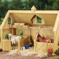 Deluxe Wood Barn with Cupola