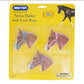 Nylon Halters - Hot Colored 3 piece assortment
