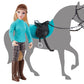 Heather, English Rider with Tack