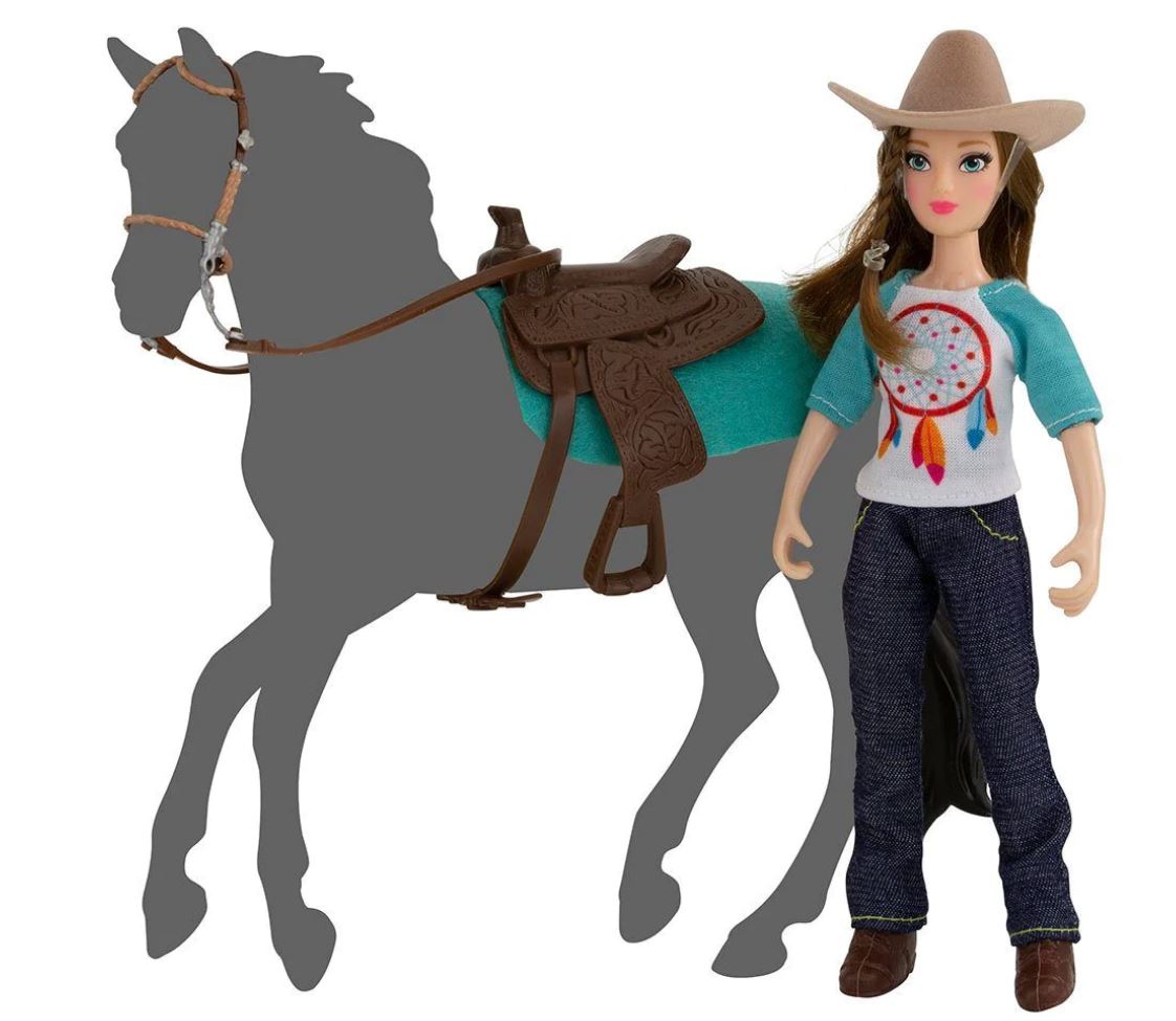 Natalie, Western Rider with Tack