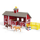 Red Stable Playset
