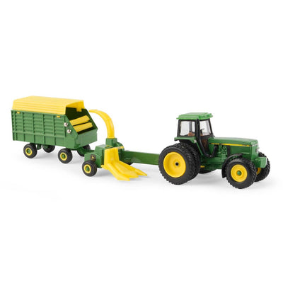 1/64 John Deere 4960 With Pull-Type Forage Harvester And Wagon