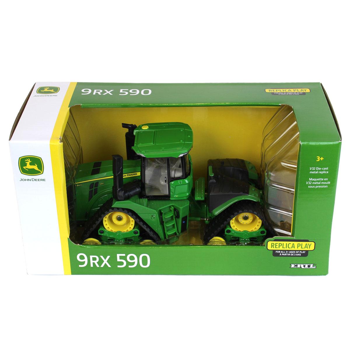 John Deere, 9RX 590, Track Wheel Tractor, Diecast