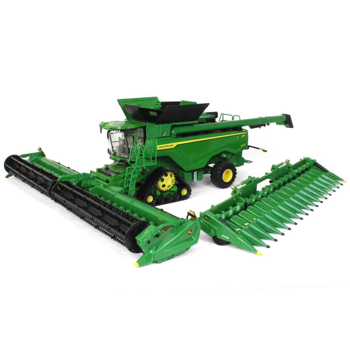 1/32 John Deere X9 1100 75th Tracked Combine W/ Both Heads Prestige Collection