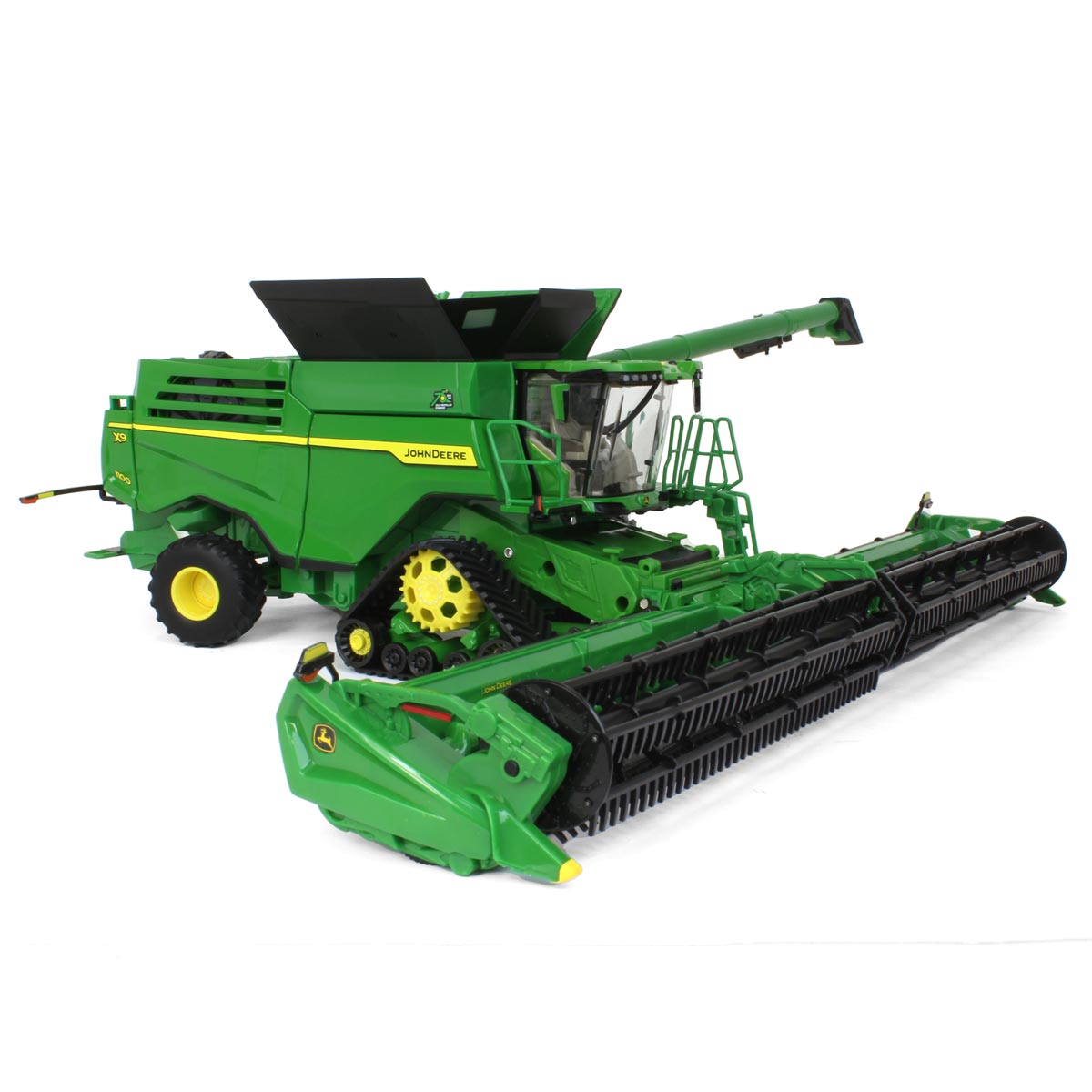 1/32 John Deere X9 1100 75th Tracked Combine W/ Both Heads Prestige Collection