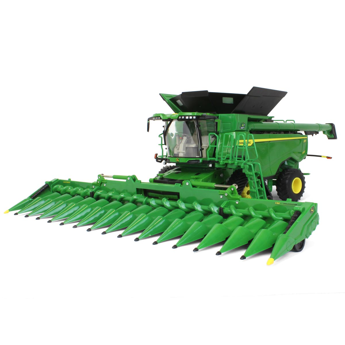 1/32 John Deere X9 1100 75th Tracked Combine W/ Both Heads Prestige Collection