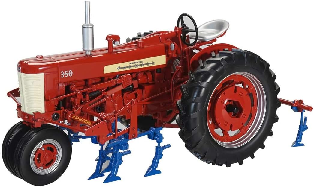 1/16 Case IH Farmall 350 with Cultivators Tractor