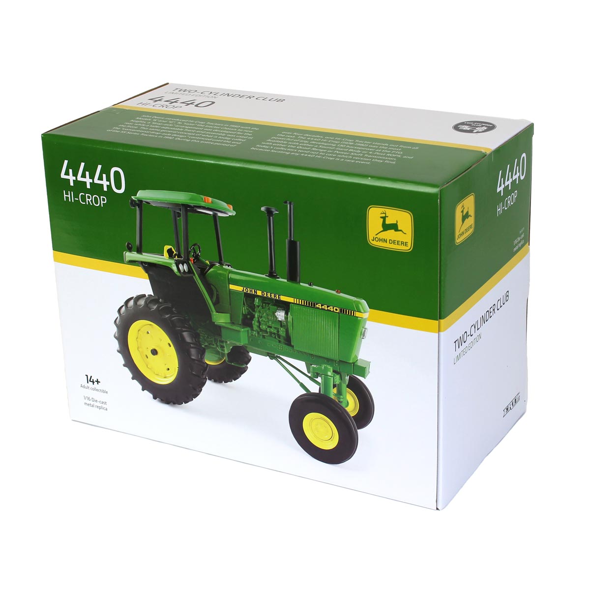 1/16 John Deere 4440 High Crop Tractor Two Cylinder Club Collector Edition