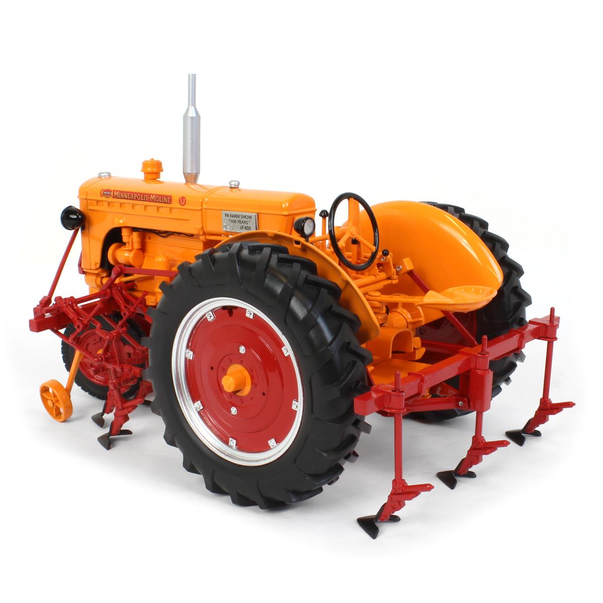 1/16 Minneapolis Moline U 2 Row Cultivator Farm Show Edition Tractor