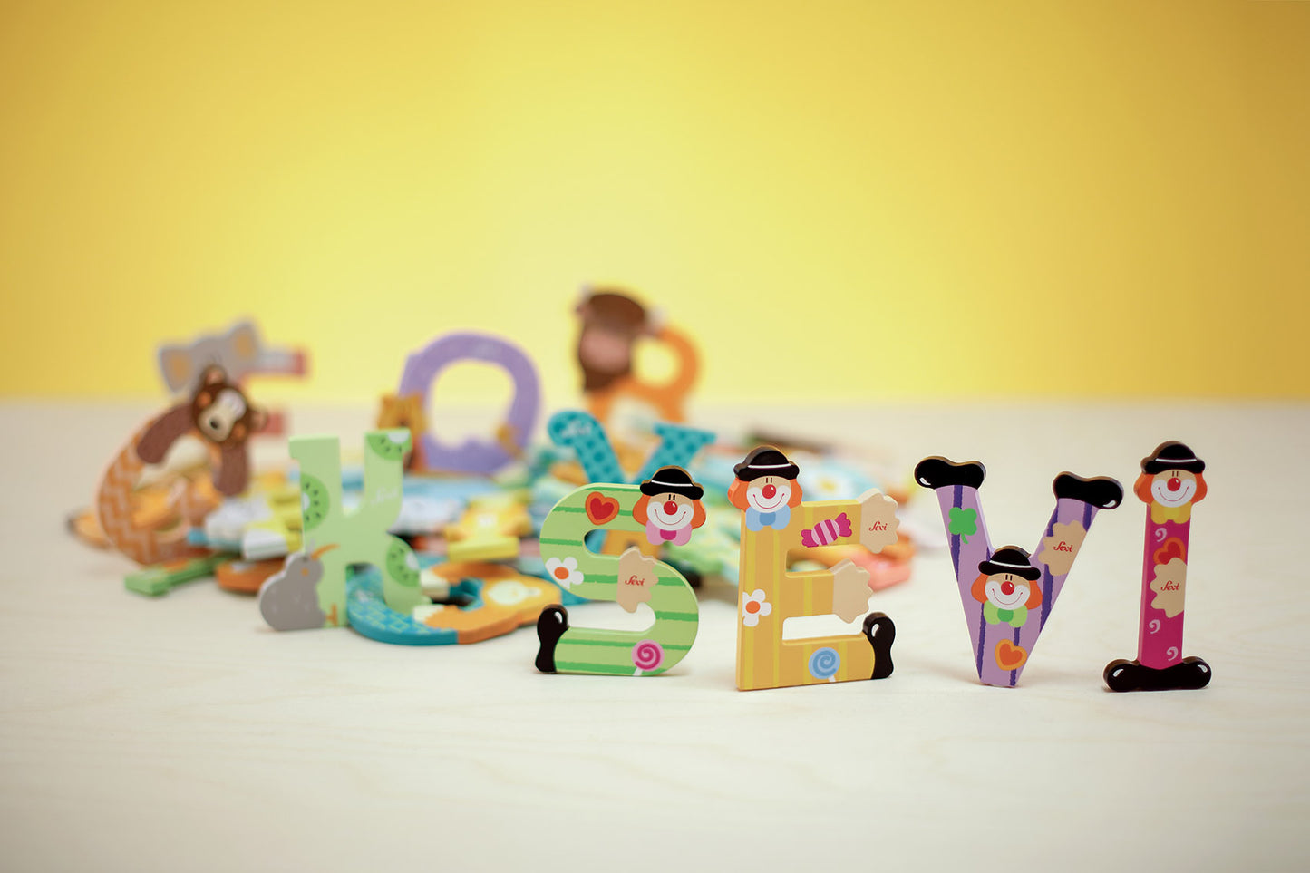 Sevi Letter A Clown Alphabet 10cm