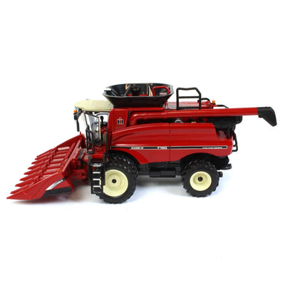 1/64 Limited Edition Vintage IH-Case IH 7150 Combine With Corn And Grain Header