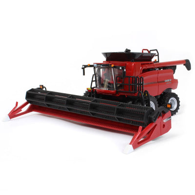 1/64 Case IH 7150 Combine With Corn And Grain Headers