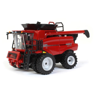 1/64 Case IH 7150 Combine With Corn And Grain Headers