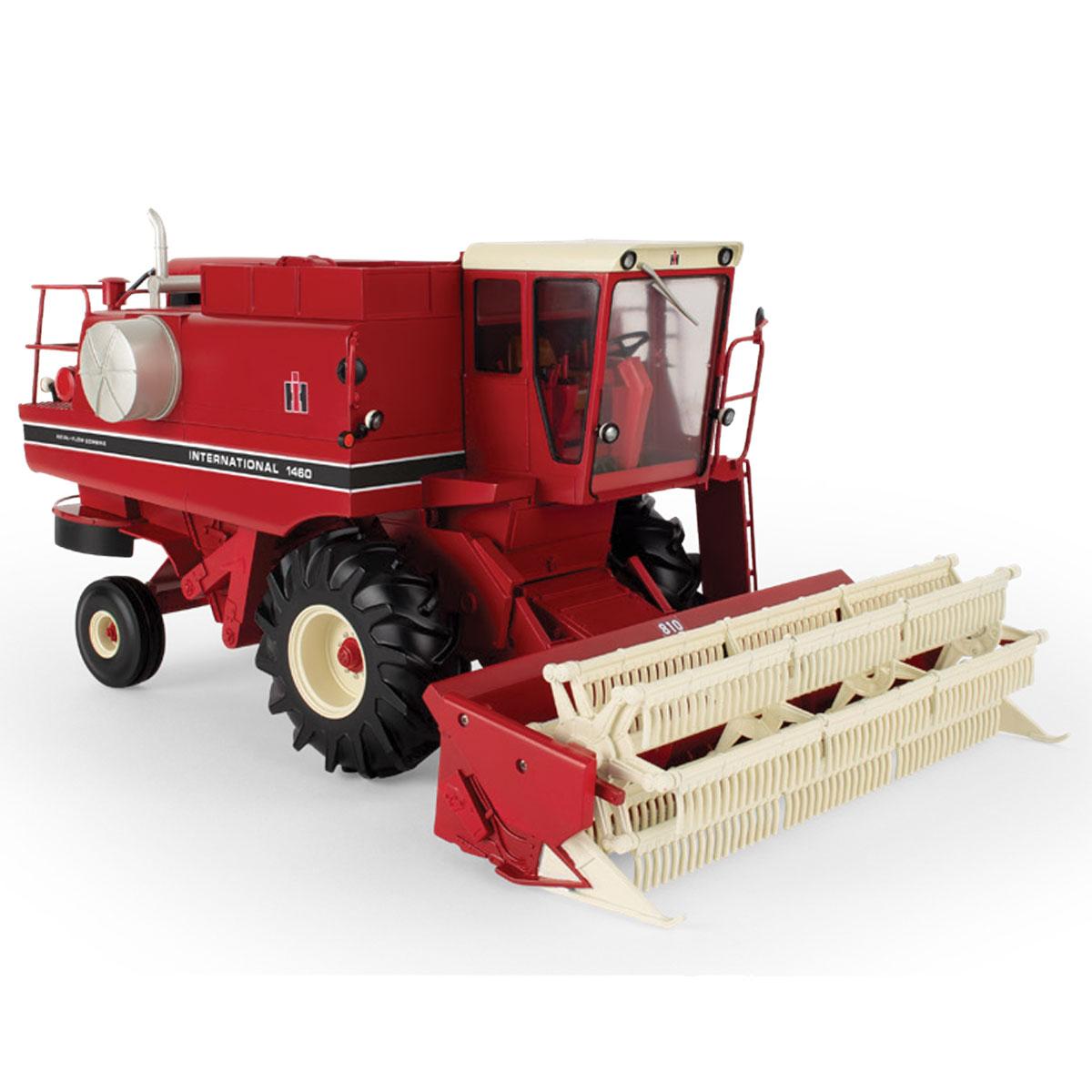 1/16 International 1460 Combine with Corn & Grain Heads, ERTL Case IH Prestige Select #1