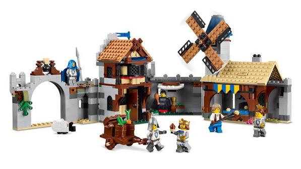 3-in-1 Medieval Horse Knight Castle