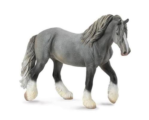 Shire Horse Mare - Grey